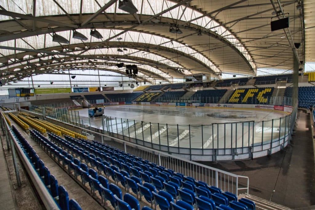 Eissportzentrum Karl-Marx-Stadt Chemnitz DDR