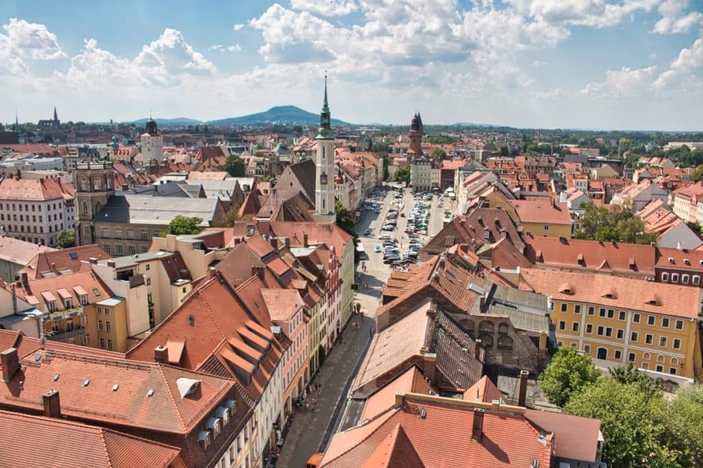 best view Görlitz town hall tower
