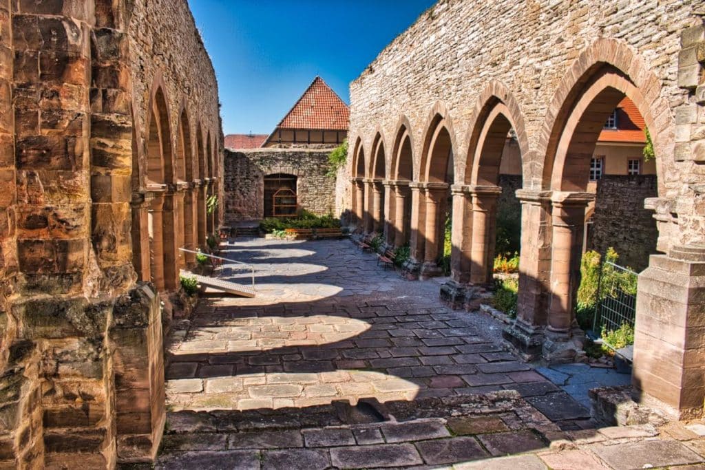 Saale-Unstrut sights Memleben Monastery