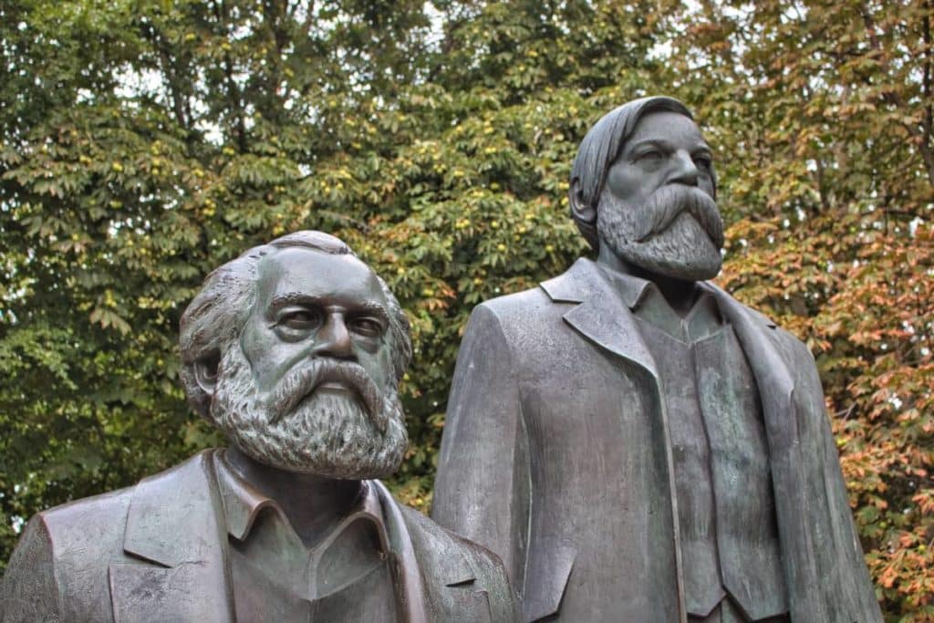 Marx Engels Forum GDR Berlin