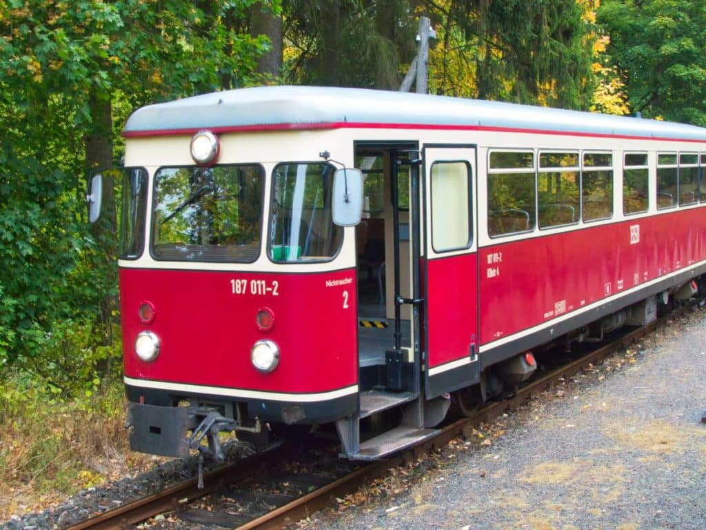 Harz narrow gauge railroad diesel railcar