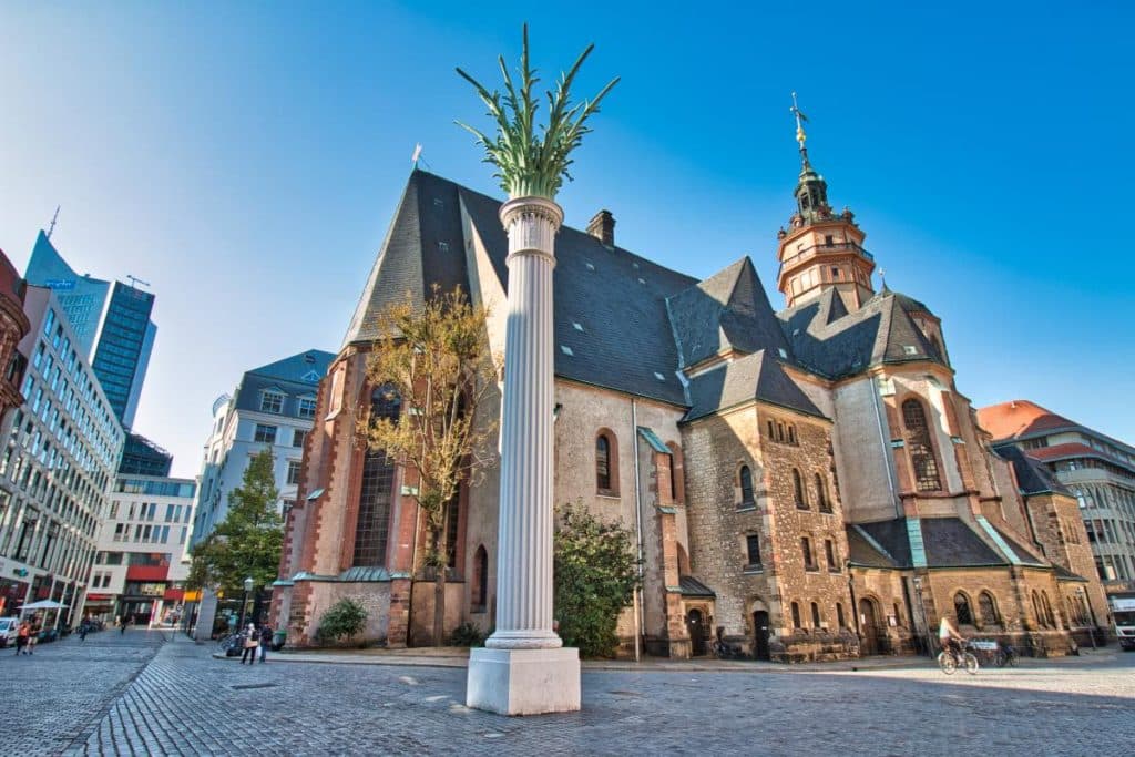 Leipzig things to see St. Nicholas Church