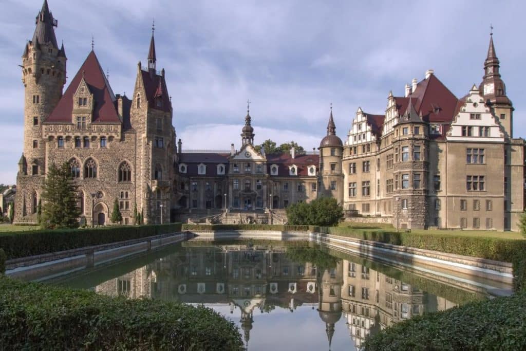 Schloss Moschen Schlesien