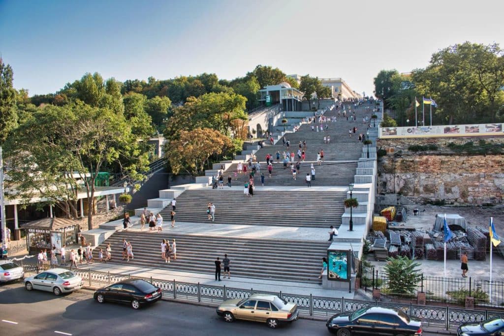 Ukraine Sehenwürdigkeiten Potemkin-Treppe Odessa