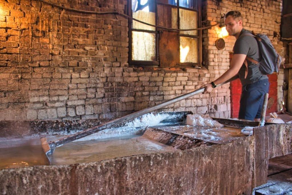 Westukraine Sehenswürdigkeiten Drohobytsch Salzbgergwerk