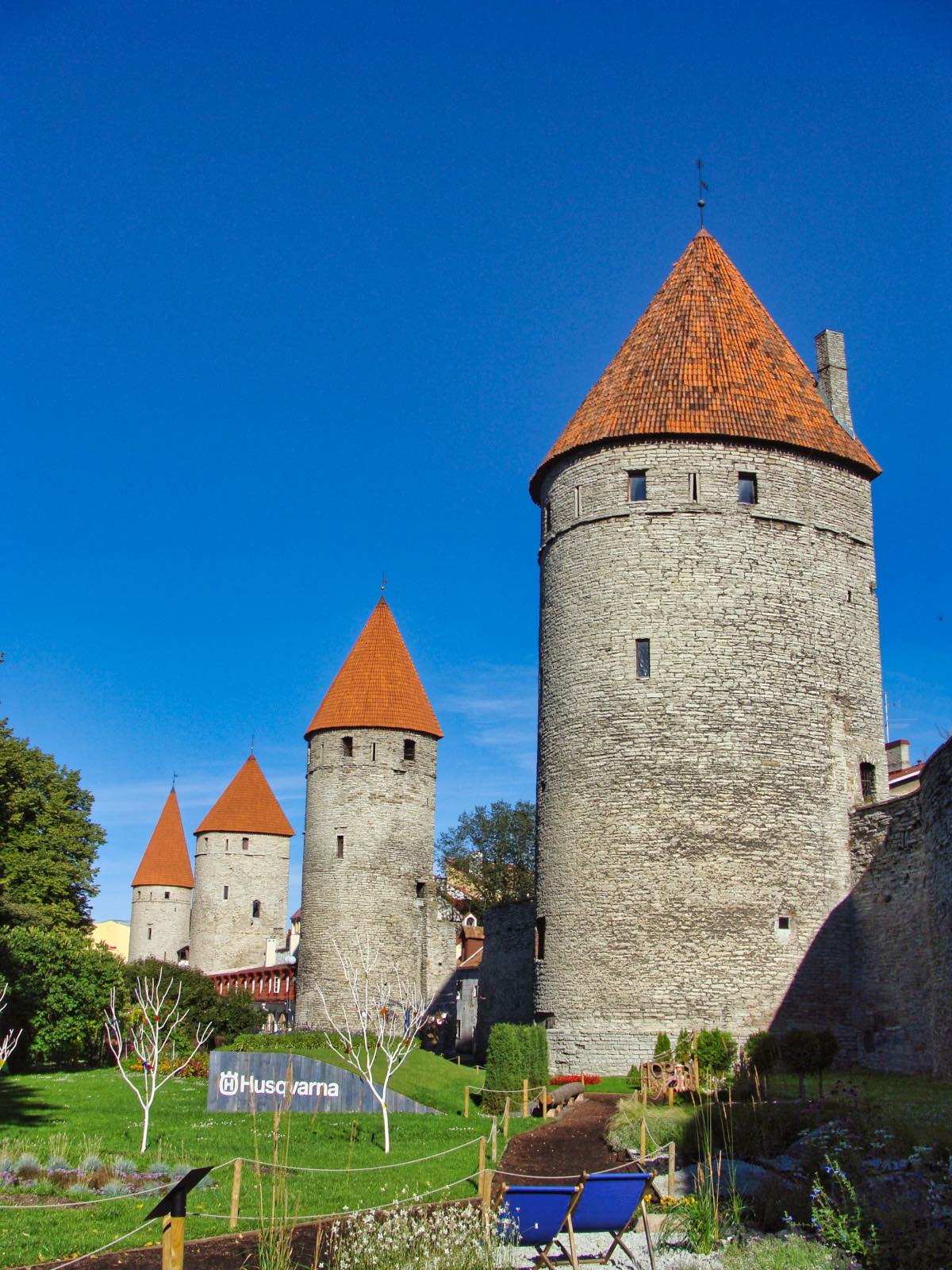 Tallinn Sights Square of Towers