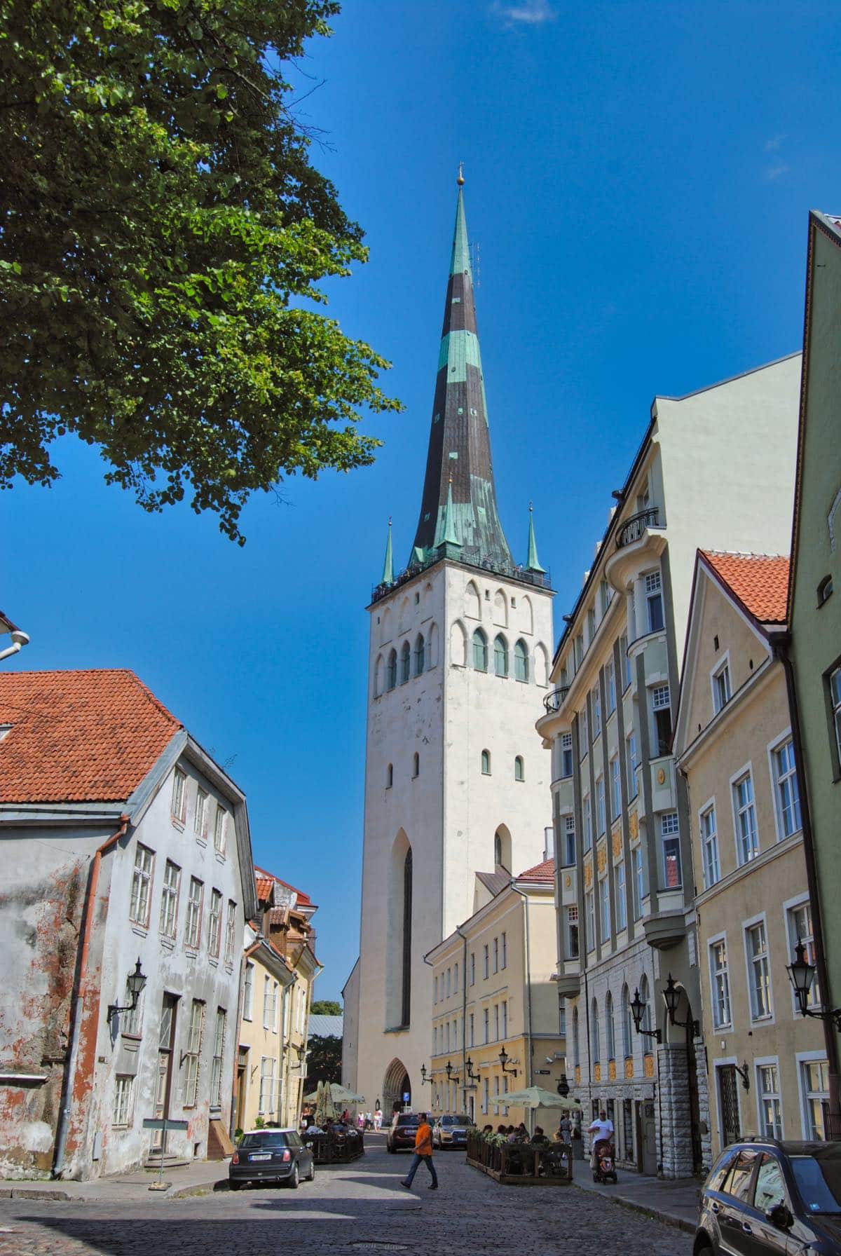 Tallinn sights St. Olaf Church