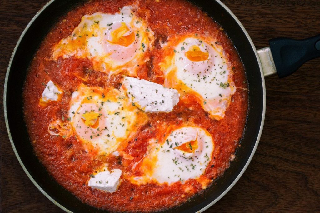 Shakshuka Sephardic dish