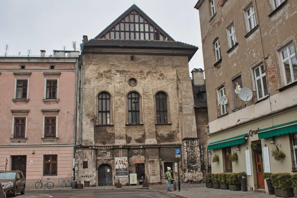 High Synagogue Jewish quarter in krakow