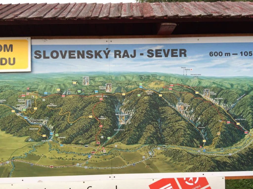 Slovensky Raj Schluchten