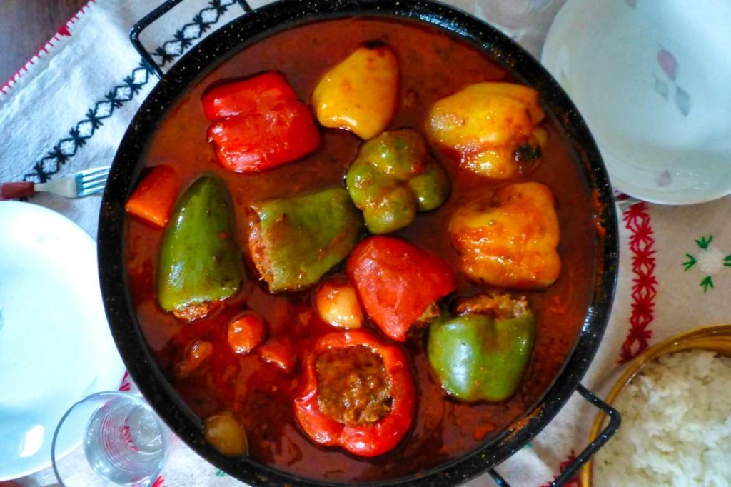 Rumänische Küche Paprika