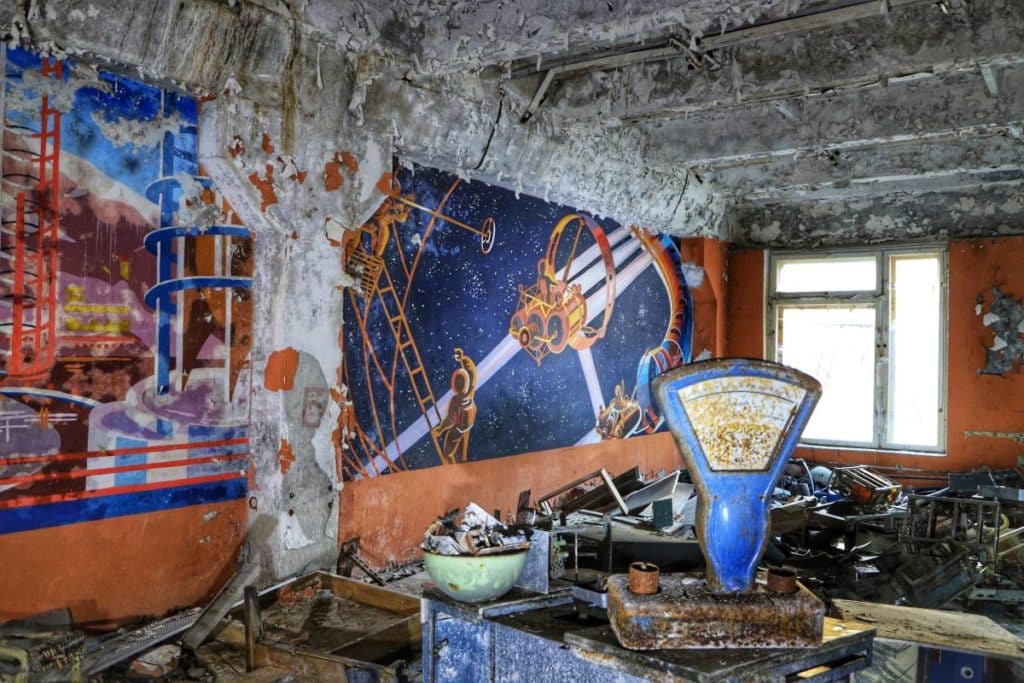 Duga Radar Siedlung Tschernobyl-2