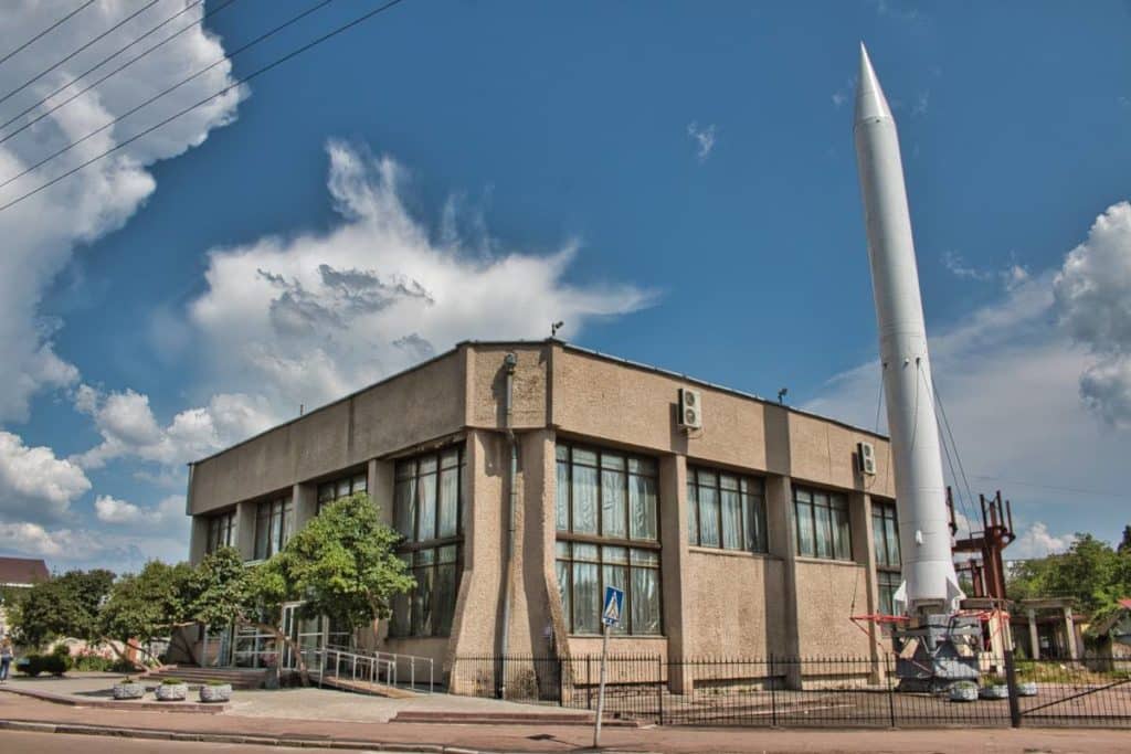 Sergej Koroljow Museum für Kosmonautik Schytomyr