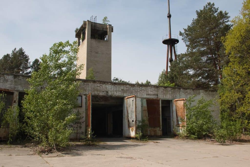 Tschernobyl Sperrzone Prypjat Feuerwehr