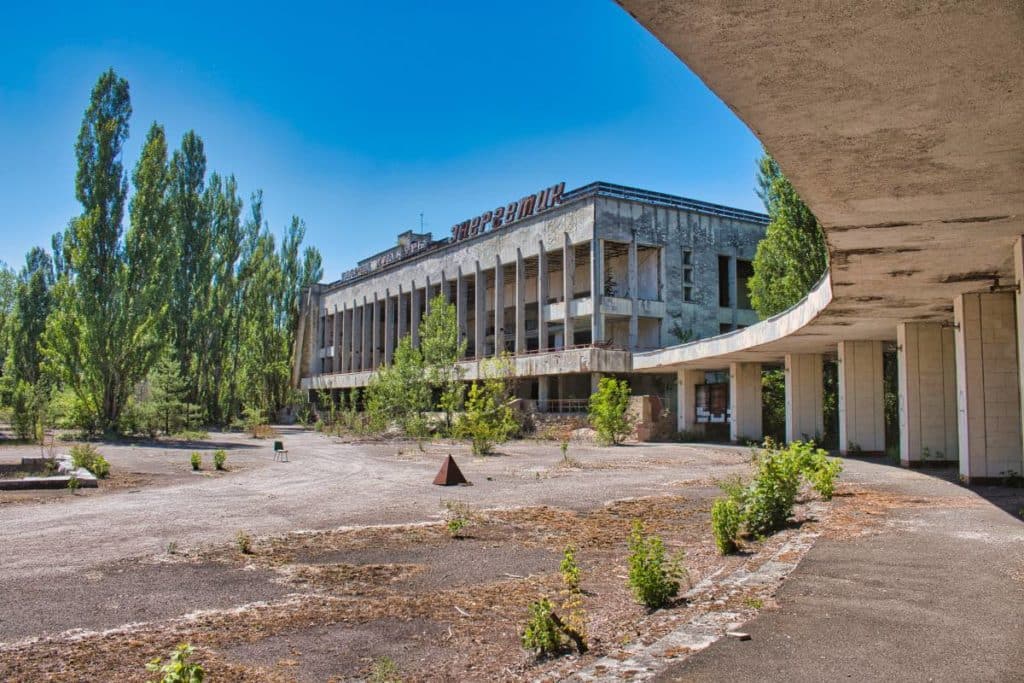 Kulturpalast Energetik in der Sperrzone Tschernobyl