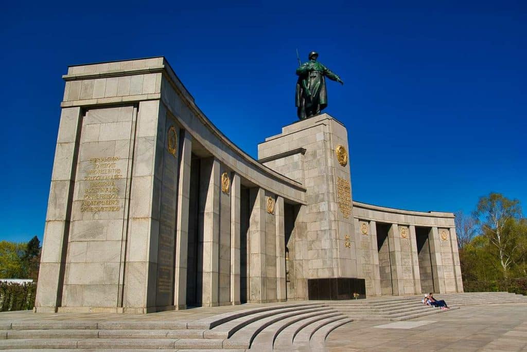 Berlin Soviet War Memorial Tiergarten