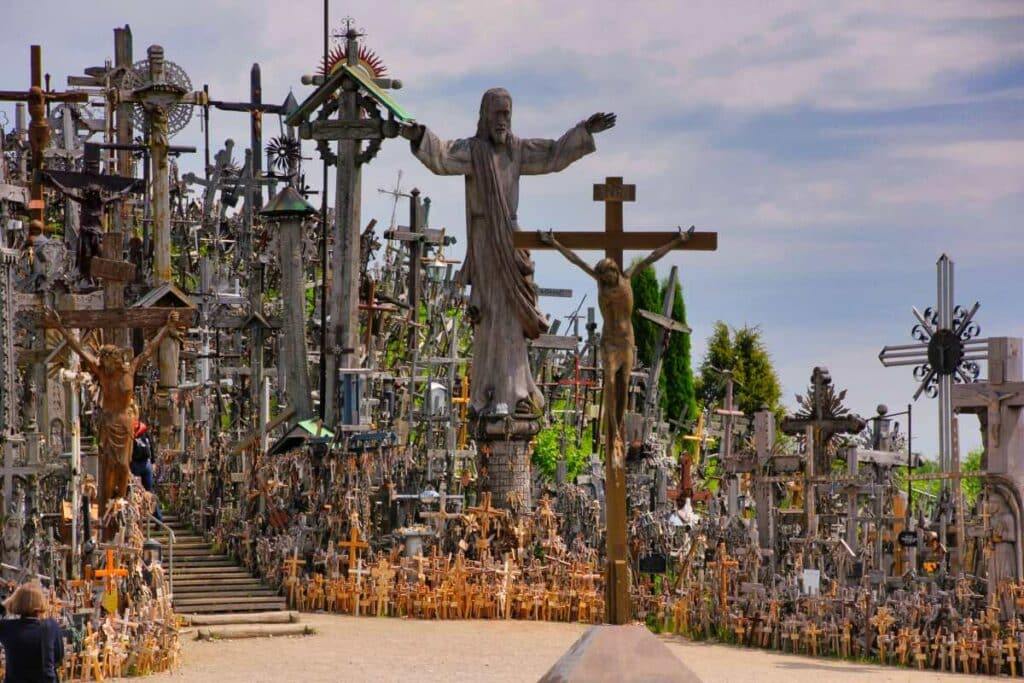 Lithuania Sights Mountain of Crosses