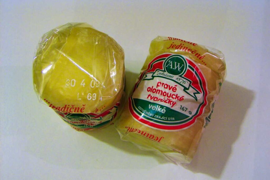 Tschechische Küche Olmützer Quargel