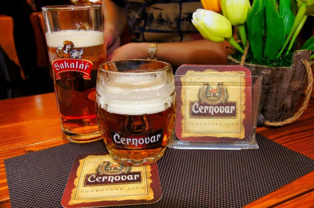 Tschechische Küche Bier