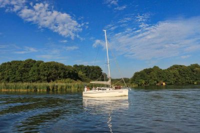 Brandenburg Floß Boot