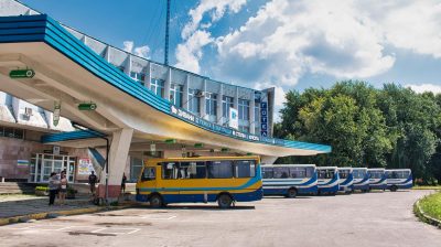 Busse Ukraine Busbahnhof Fernbus Regionalbus