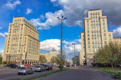 Karl-Marx-Allee Berlin Stalinallee Strausberger Platz